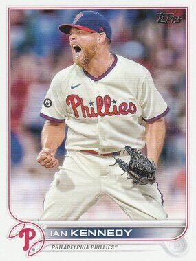 Ian Kennedy - 2022 Topps Series 1 MLB Baseball Card
